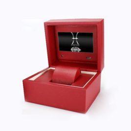 4.3-inch PU Leather Video Jewelry Box for Women FVP430