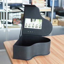 7 inch Video Box Piano Shaped Package for Musicians