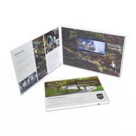 4.3-inch Video Brochure with CMYK Print VGC-043