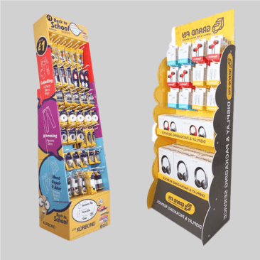 Customized Retail POP Cardboard Displays