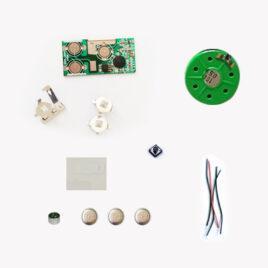 DIY 30s Recordable Sound Chip with Play Buttons for Greeting Cards