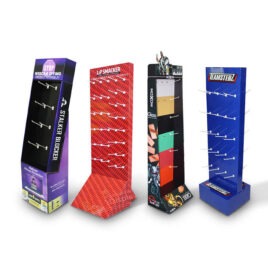Hanging Keychain Display Rack Retail Merchandising Stand