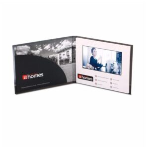 7'' LCD Screen Video Hardcover Brochure with Pocket VBK-071