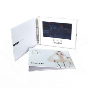 7'' Screen Video in Folder Design for Office Presentations