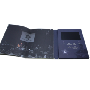 Personalized Digital Video Book TV Brochure with 7 inches Screen