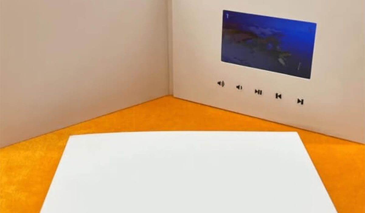 Custom Video Greeting Card